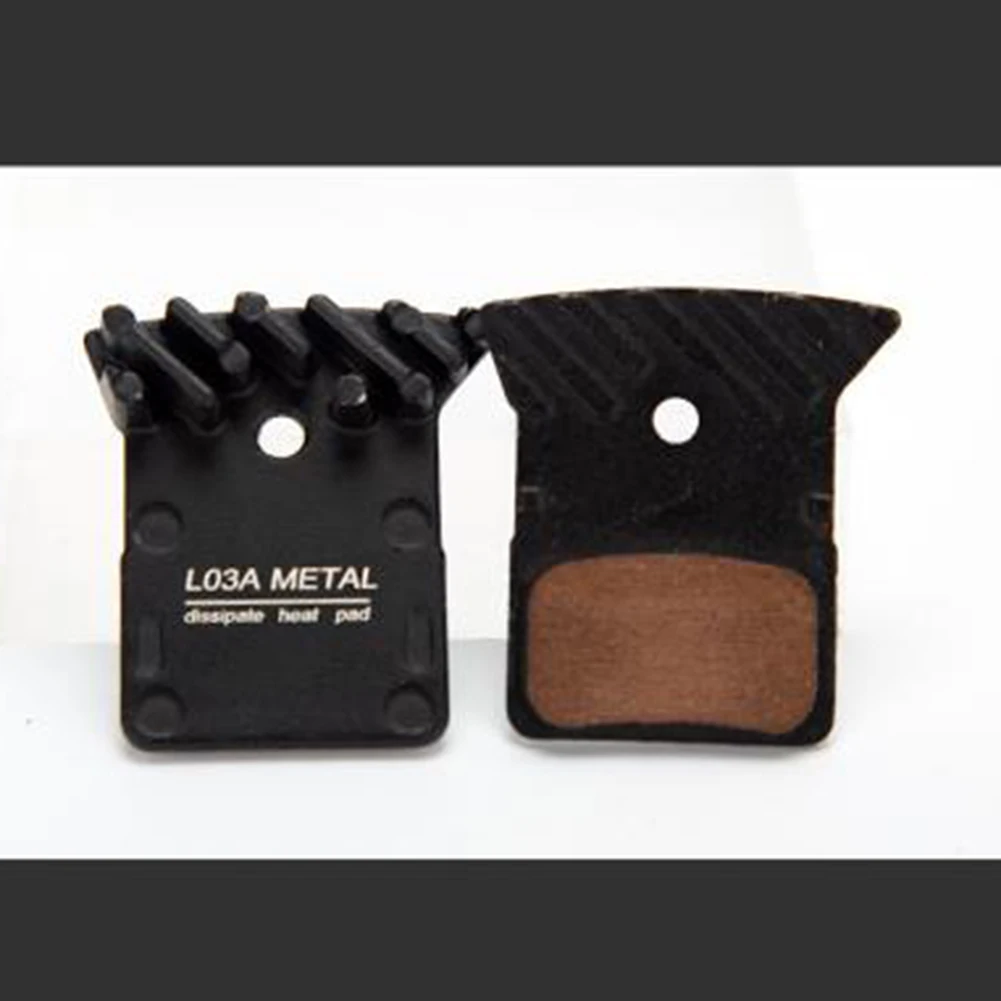 Disc Brake Pads Cycling Parts 1 Pair Accessories Cooling Fin Ice Tech L03A MTB