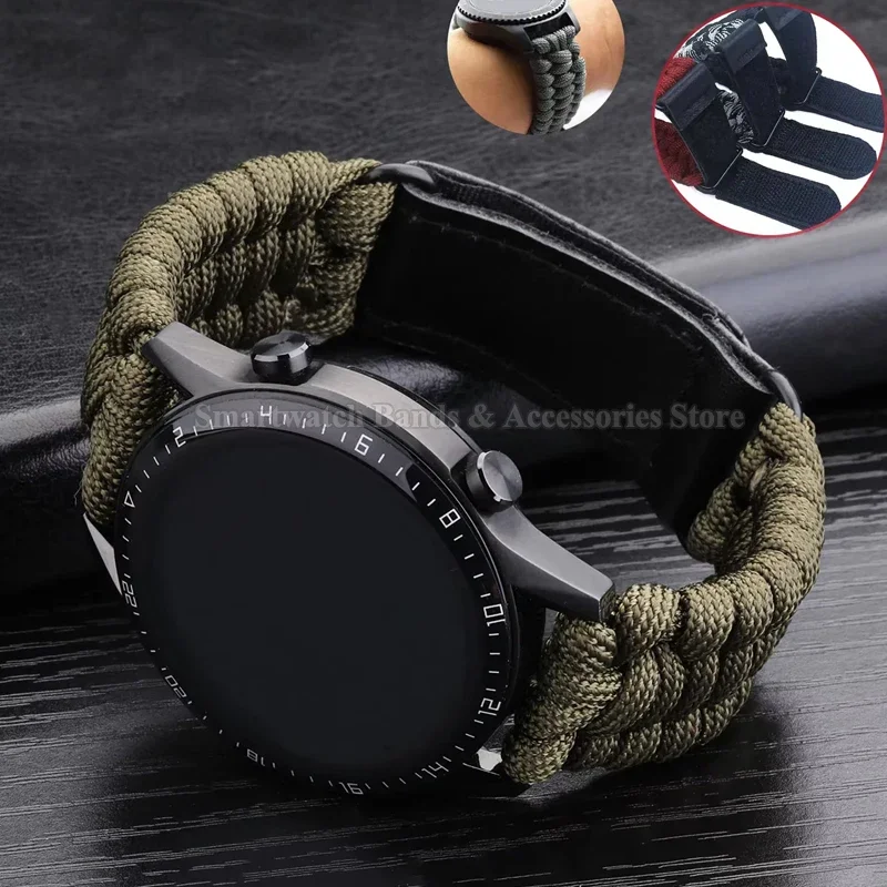 Braided Nylon Outdoor Sport Watch Band - Durable and Stylish Bracelet