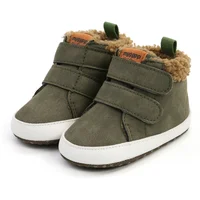 2023 Autumn Winter Baby Shoes Newborn Snow Boots For Boy Girl Indoor Plush Warming Baby Boots Toddler Casual First Walker Shoes 6