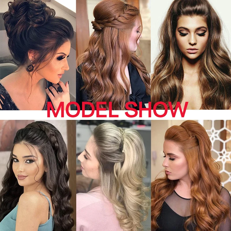 Synthetic Hair Bun Invisible Comb Wig Clip Styling Adds Women's Hair Volume Hair Pads Women's Simple Monochrome Hair Accessories