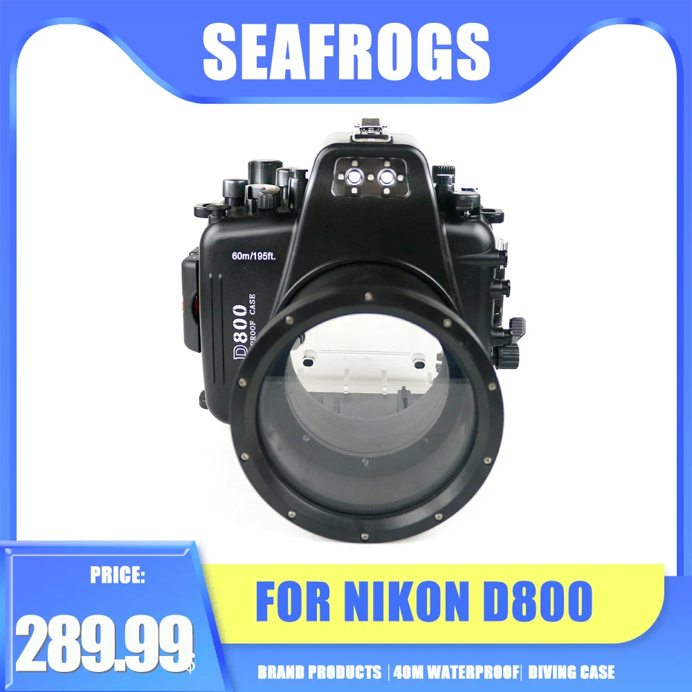 Sea Frogs Nikon D500 Waterproof Case Sea Frogs Meikon Fujifilm X
