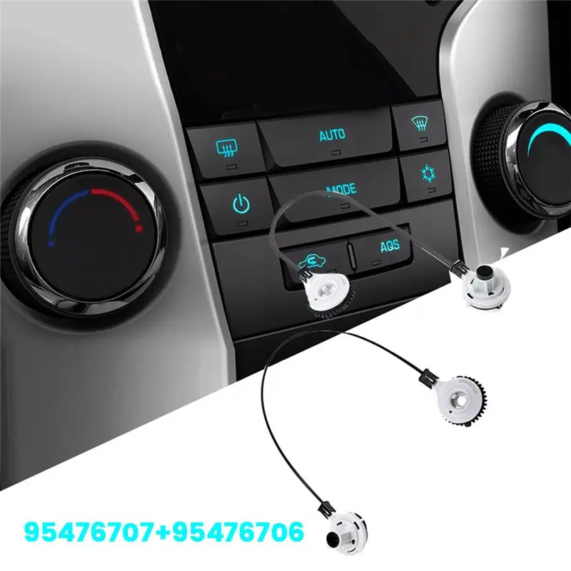 NEW-2Pcs 95476706 95476707 Trax Sonic Aveo 2012-2021 용 온도 제어 케이블 에어 A/C 히터 제어 케이블