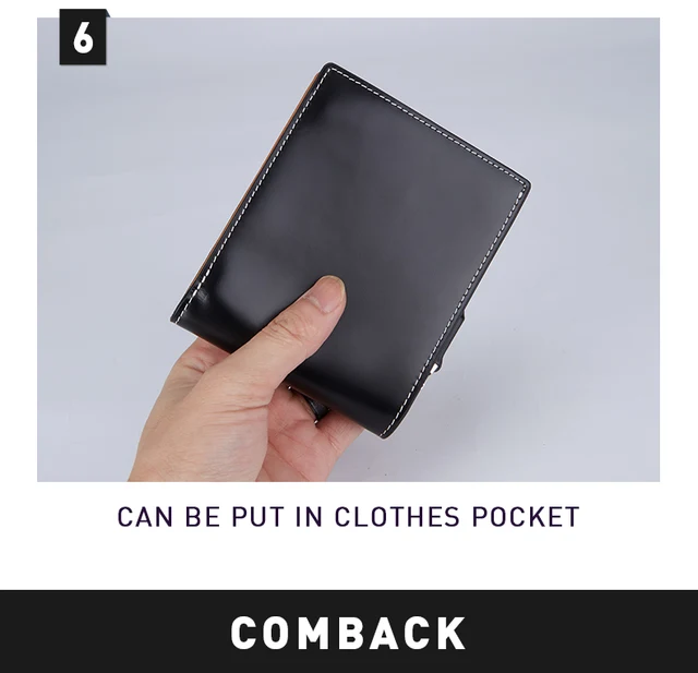 Clothing Bison Denim Wallet Folding Wallet Genuine Leather Genuine