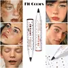 Freckles Pen Waterproof Natural Simulation Fake Spot Makeup Tool Lasting Waterproof Face Dot Spot Pen Eyeliner Durable Cosmetics 6