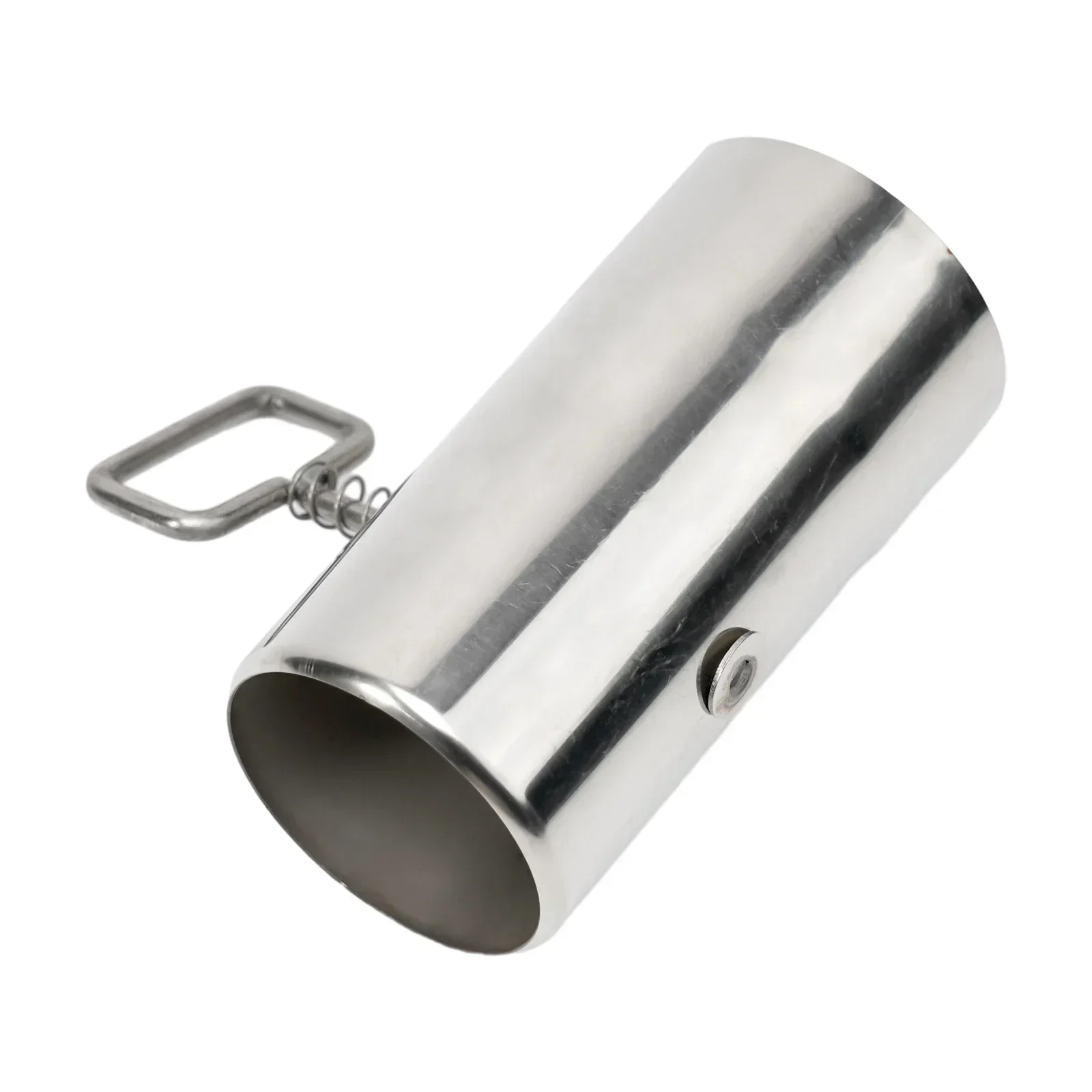 Woodstove anti-scalding tube Stainless steel Smoke Pipe for BBQ Chimney Stove Pipe With Damper 12x5.9x5.9cm woodstove smoke pipe