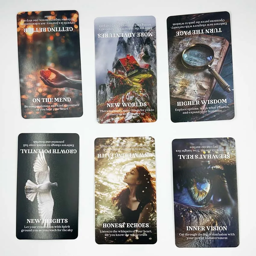 12x7 cm 80Pcs  Clarifying Life Situations Love&Career Readings  Oracle Deck Card Games No Manual 4