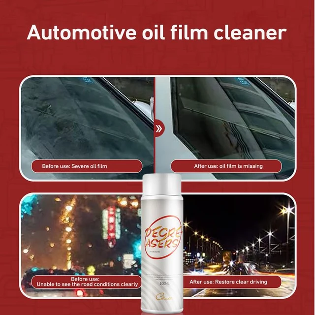 Car Windshield Oil Film Cleaner 100ml Car Windshield Cleaner Glass Freeze  Remover For Cars Automotive Glass Cleaner For Coatings - AliExpress