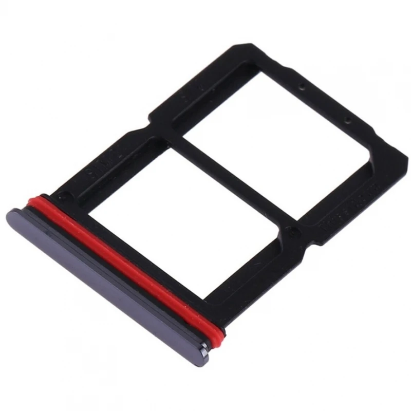 Per Oneplus 7 A7000 Dual Sim Card Adapter Plus One Grey # Oneplus 7 (A7000) Sim Tray