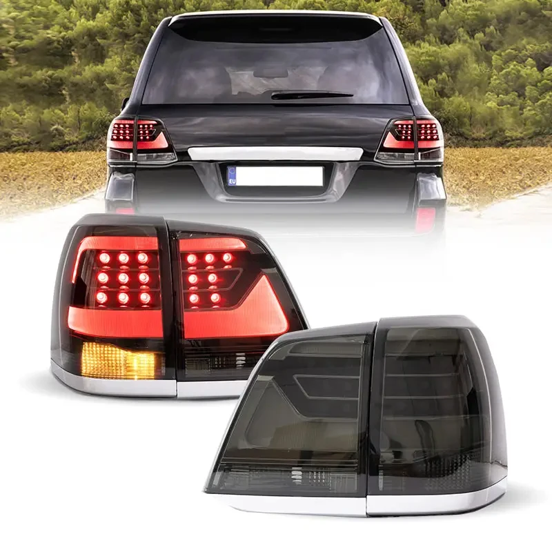 

Wholesales Wholesales LED Taillights Assembly 2008-2015 Rear Lamp Car Accessories Tail light For Toyota Land Cruiser taillamp