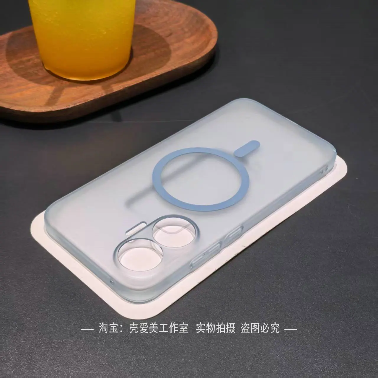 Luxury Matte Magnetic Back Cover with MagSafe Compatibility