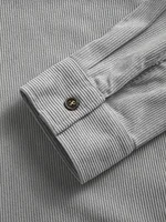 جاكيت قميص مخملي عصري للرجال 1 Men's Trendy Corduroy Shirt Jacket Spring Autumn Vintage Hong Kong Style Fashion Outerwear for Gentlemen 4