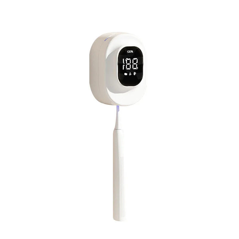 New toothbrush sterilizer without perforation, UV disinfection, sterilization, drying, electric toothbrush sterilizer