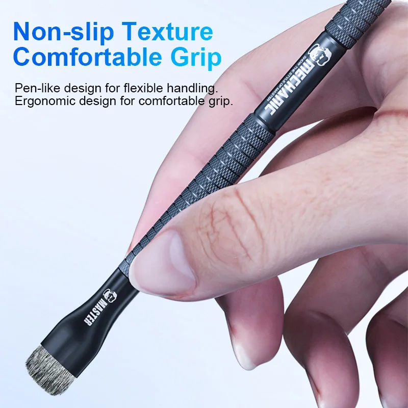 Mechanic Precision Cleaning Brush with Replacement Head for Electronics Maintenance