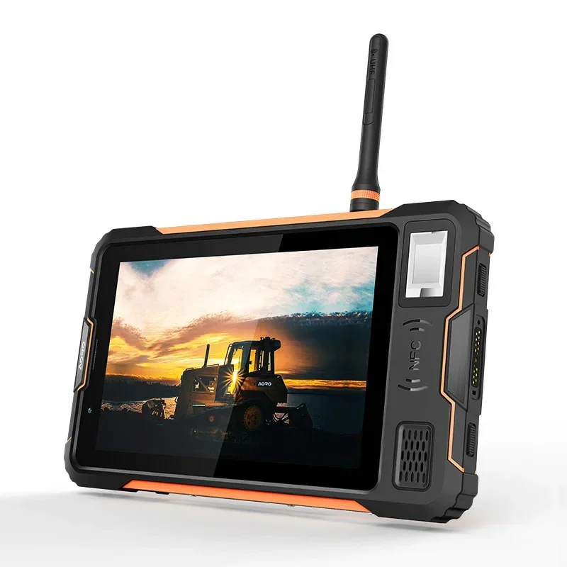 MTK 6763 CPU 아오로 P9000 태블릿 산업용 DMR 무전기 NFC SOS 맞춤형 태블릿 1920*1200 방수 IP68 러기드 태블릿