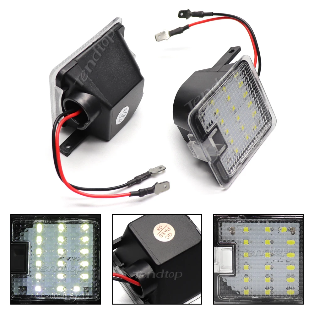 Canbus Error Free Car LED Under Side Mirror Puddle Lamp Ford Focus III Mondeo MKIV Kuga C-Max Escape 2015 _ - AliExpress