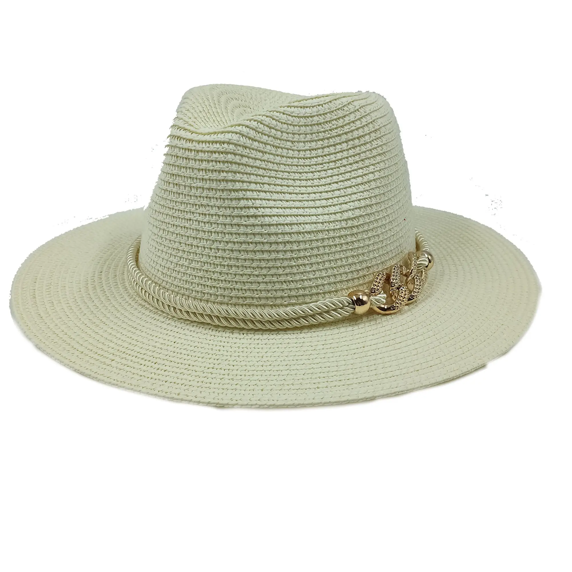 Bunte Hüte Für Frauen Strand Sonnenhut Reise Strand Jazz Kappe Sonnenschutz Sonnenhut Mode männer Panama Hut шляпа – Detail 19