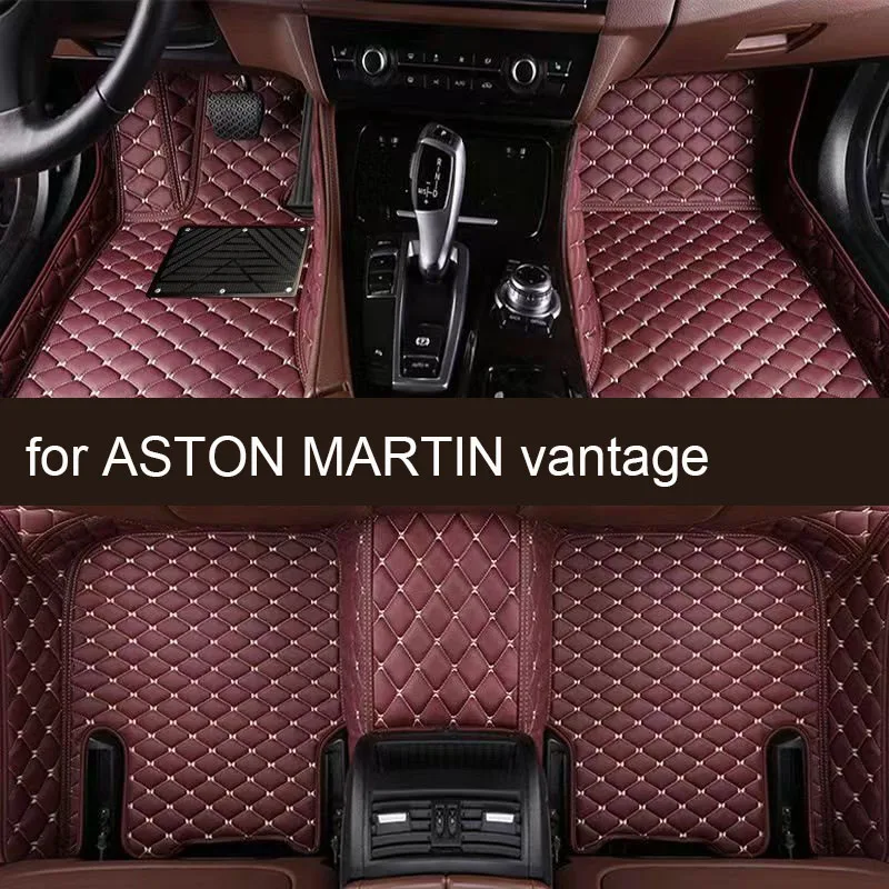 Tappetini Auto Per Aston Martin Vantage 2006-2017 Accessori Tappeti Auto Personalizzati
