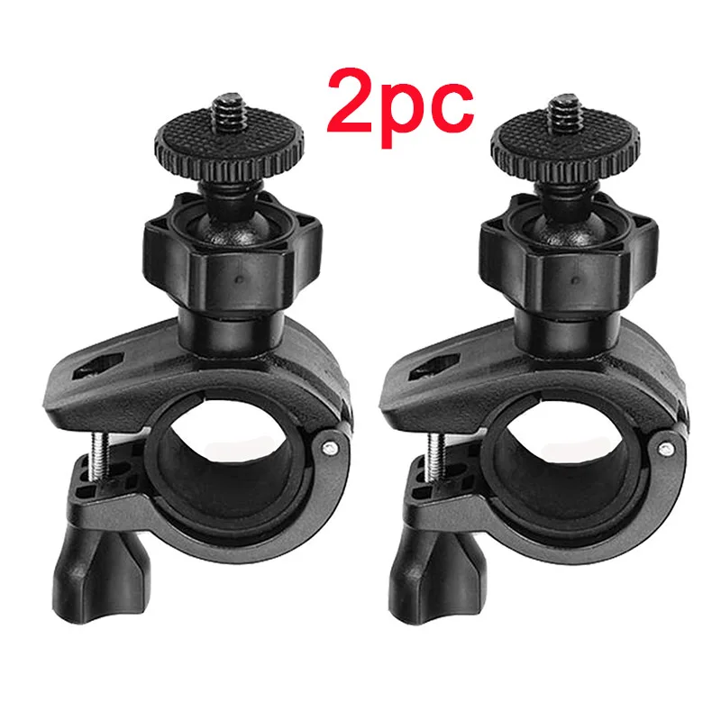 2pcs Bicycle Mount Holder Screw Handlebar Clip Mount Bike Clip Bracket for Gopro Hero13 12 11 10 9 8 7 6 5 4/3+/3/2/1 Camera