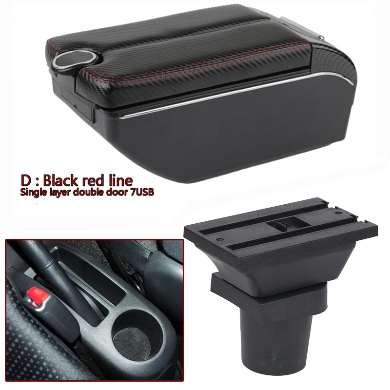 Armrest Box For Toyota Yaris Vitz 5dr Hatchback 2005 2006 2007 2008
