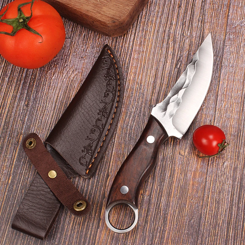 Кухонные ножи из нержавеющей стали, профессиональный Мясницкий резец ...