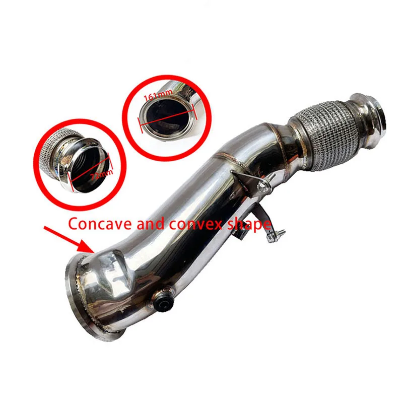 다운파이프 터보 충전 파이프, BMW G20 330I 330IX 2.0T B48 2019 + B46