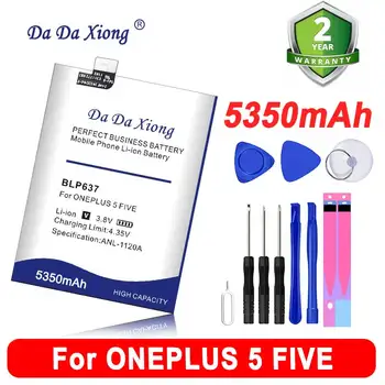BLP637 5350mAh Phone Battery For Oneplus 5 5T One Plus 1+5 Replacement High Quality