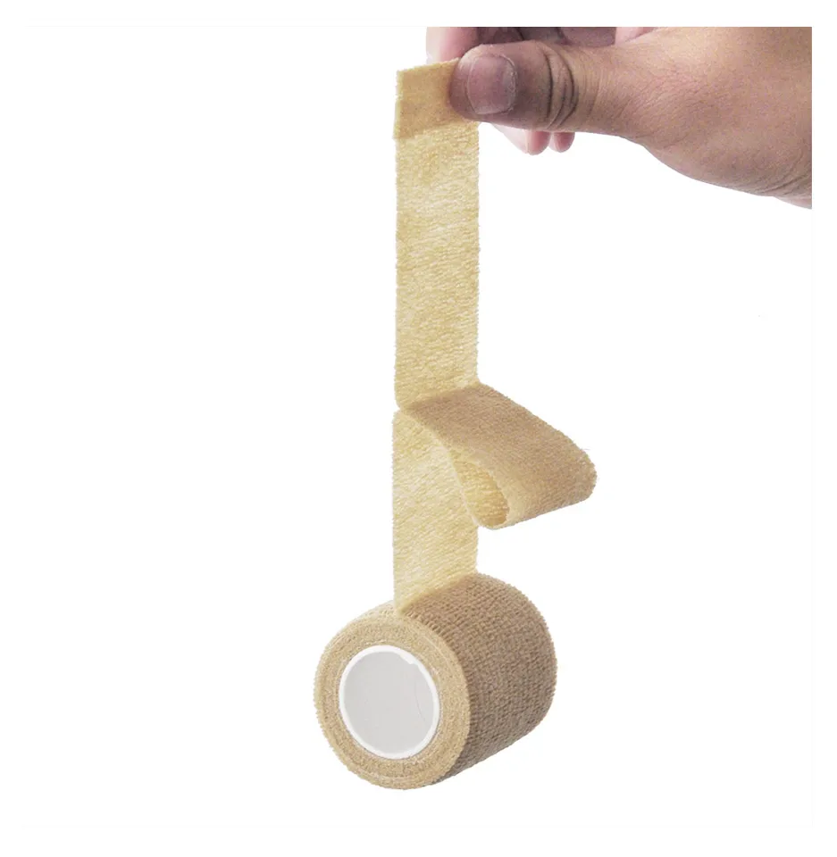 XPJBKC Set 8 Bende Elastiche Coesive Con 2 Clip, Misure 7,5 Cm E 10 Cm X 4,5 M, Riutilizzabili E Traspiranti, Per Caviglie, Polsi, Ginocchia E Sport