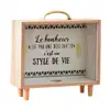 Wooden Money Coin Box Storage Saving Pot Piggy Bank Bedroom Desk Ornament Decor Children Gifts Jar Coins Storage Box Home Decor 1
