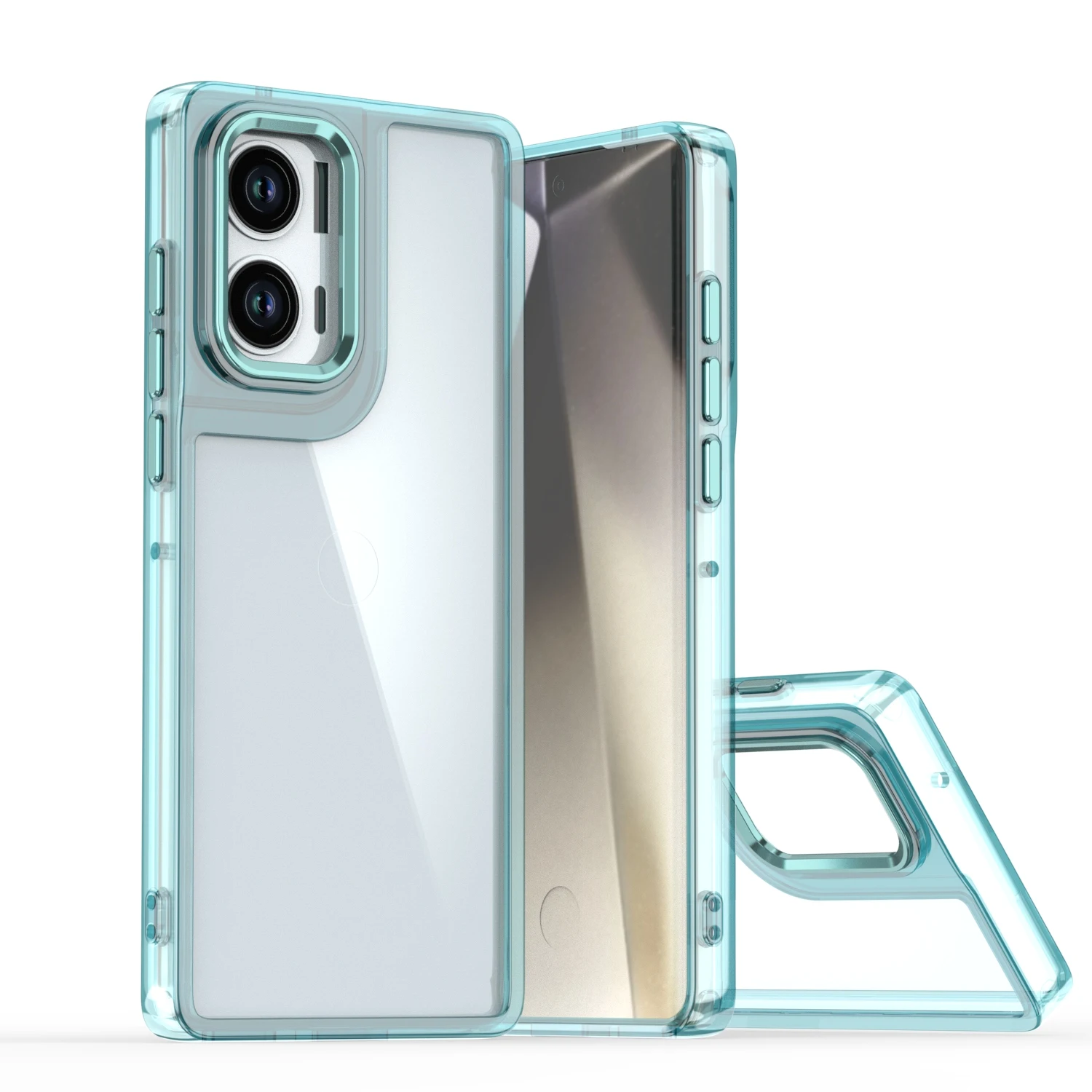 Crystal Clear Transparent Phone Case with Non-Yellowing Protection