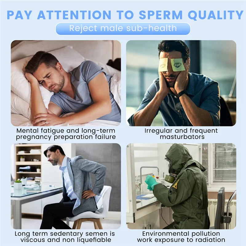 Comprehensive Sperm Concentration Test Kit For Home-Quick And Accurate Assessment For Men-[A002]