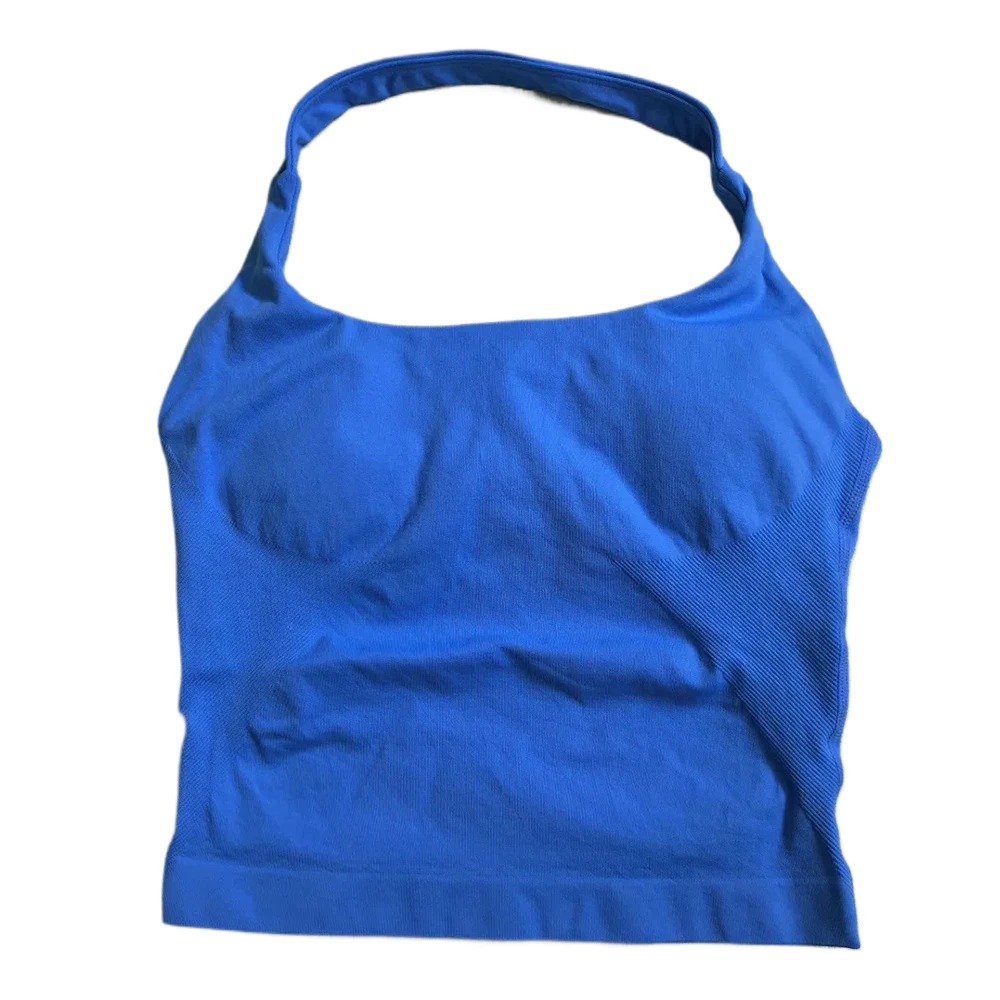 ตัวเลือกสินค้า เสื้อโยคะ Strappy Crop Top วัสดุ Seamless ใส่ออกกำลังกาย