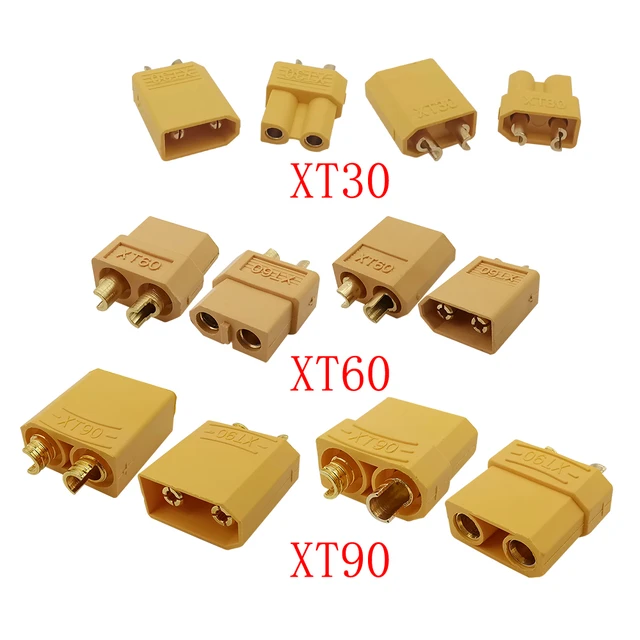 16AWG XT60 Buchse auf Stecker Auto Zigarettenanzünder Ladekabel