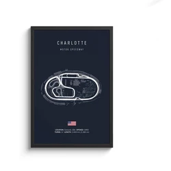 Formula 1 Racing Circuit Canvas Art: Aesthetic Motorsport Wall Decor - 40x60cm No Framed (18)