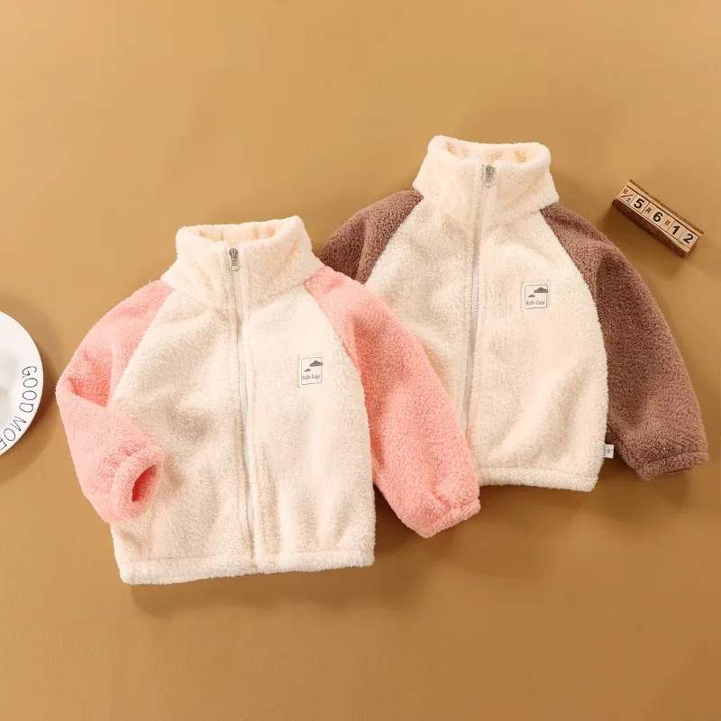 NEW Winter Children Kids Polar Fleece Hoodies Sweatshirts Baby Boys Girls Jackets Sweatshirts soft thick warm high