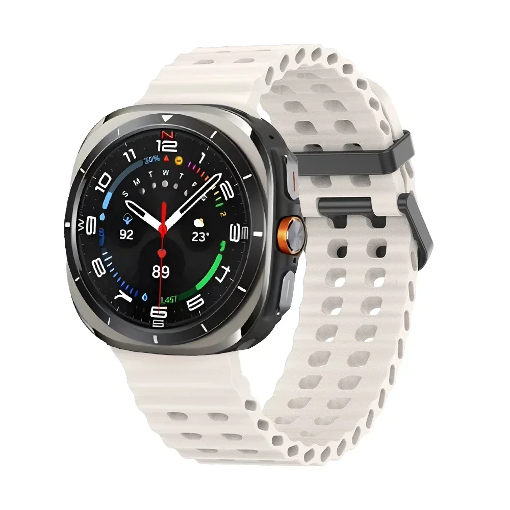 Silicone Sport Band in Ocean Blue for Smartwatch Accessories