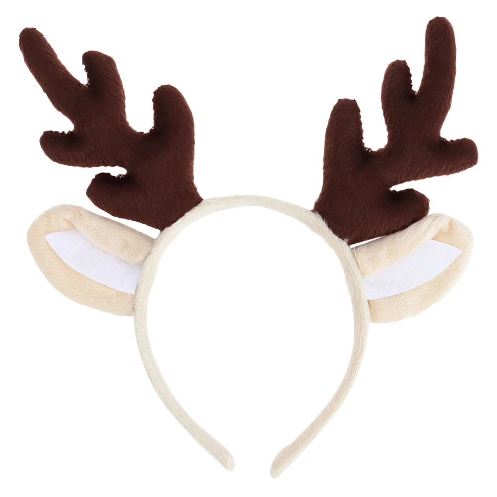 

Christmas Antler Headband Hair Band Hair Decor Hair Ornament Christmas Decor Deerations Antlers Antler Headband For Party