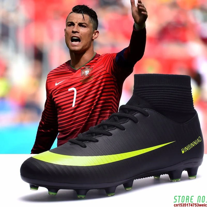 Zapatos de fútbol de interior para hombre, zapatillas de entrenamiento para niños, tacos de fútbol originales TF AG, botas de fútbol para de fútbol| - AliExpress