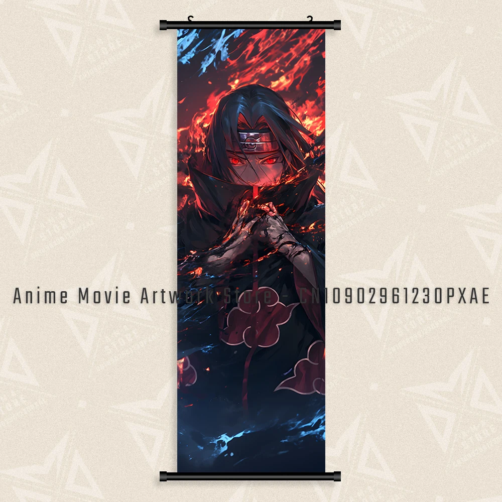 Naruto Anime Wall Art Canvas - Hatake Kakashi Home Decoration Mural