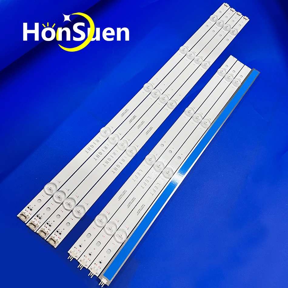 LED backlight 5set=40pcs for 49LK5700PSC 49LJ5500 49UJ6300 49LJ5550 NC490DUE-AAFX1-41CA GAN01-1294A-P1 1295A 1317A 1318A led light tv parts