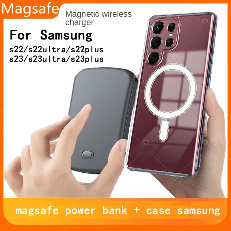 20W 10000mAh Magsafe Pack Magnetic Wireless Power Bank External