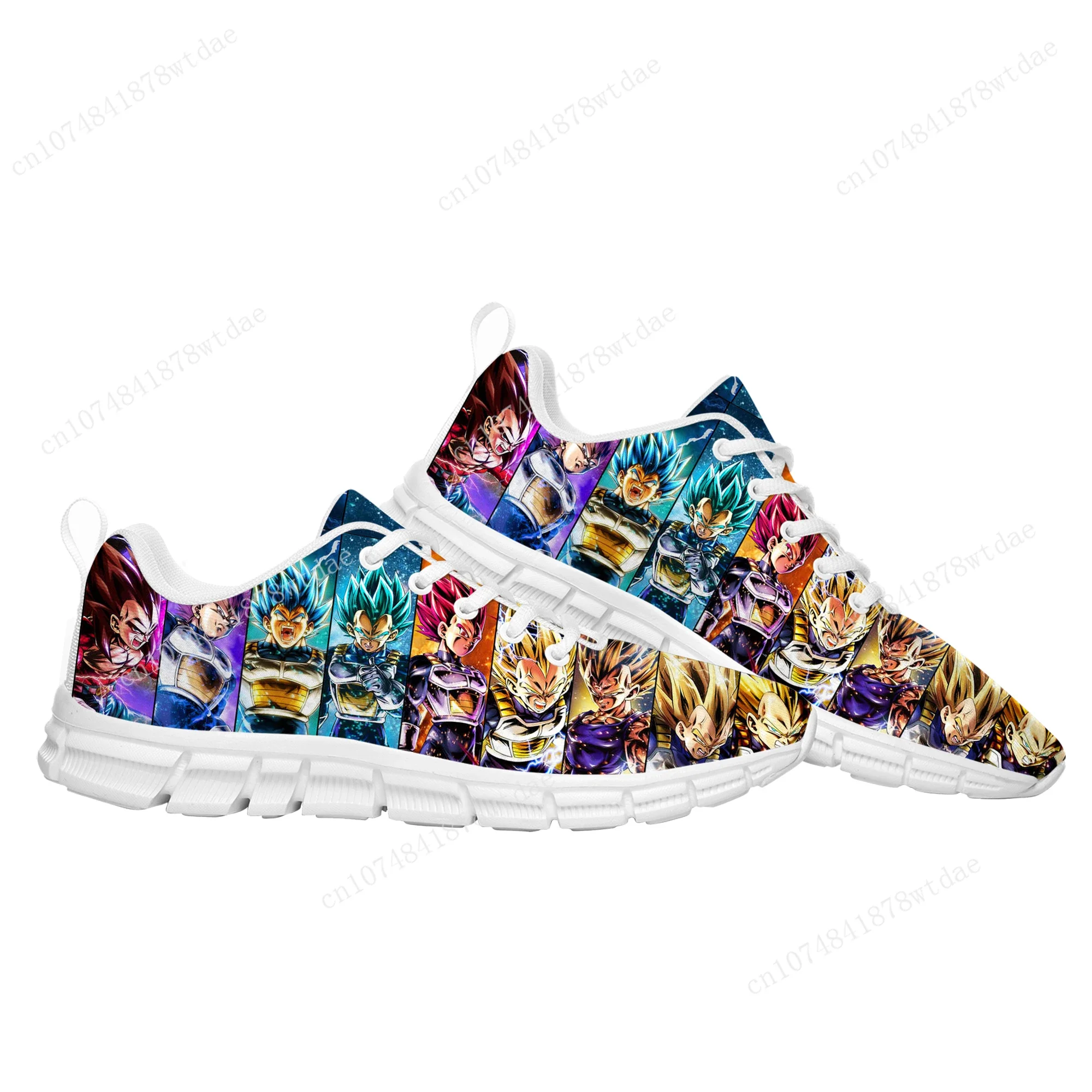 

Japanese Anime Comic Vegeta Sports Shoes Mens Womens Teenager Kids Children Sneakers High Quality Comics Sneaker Custom Shoe