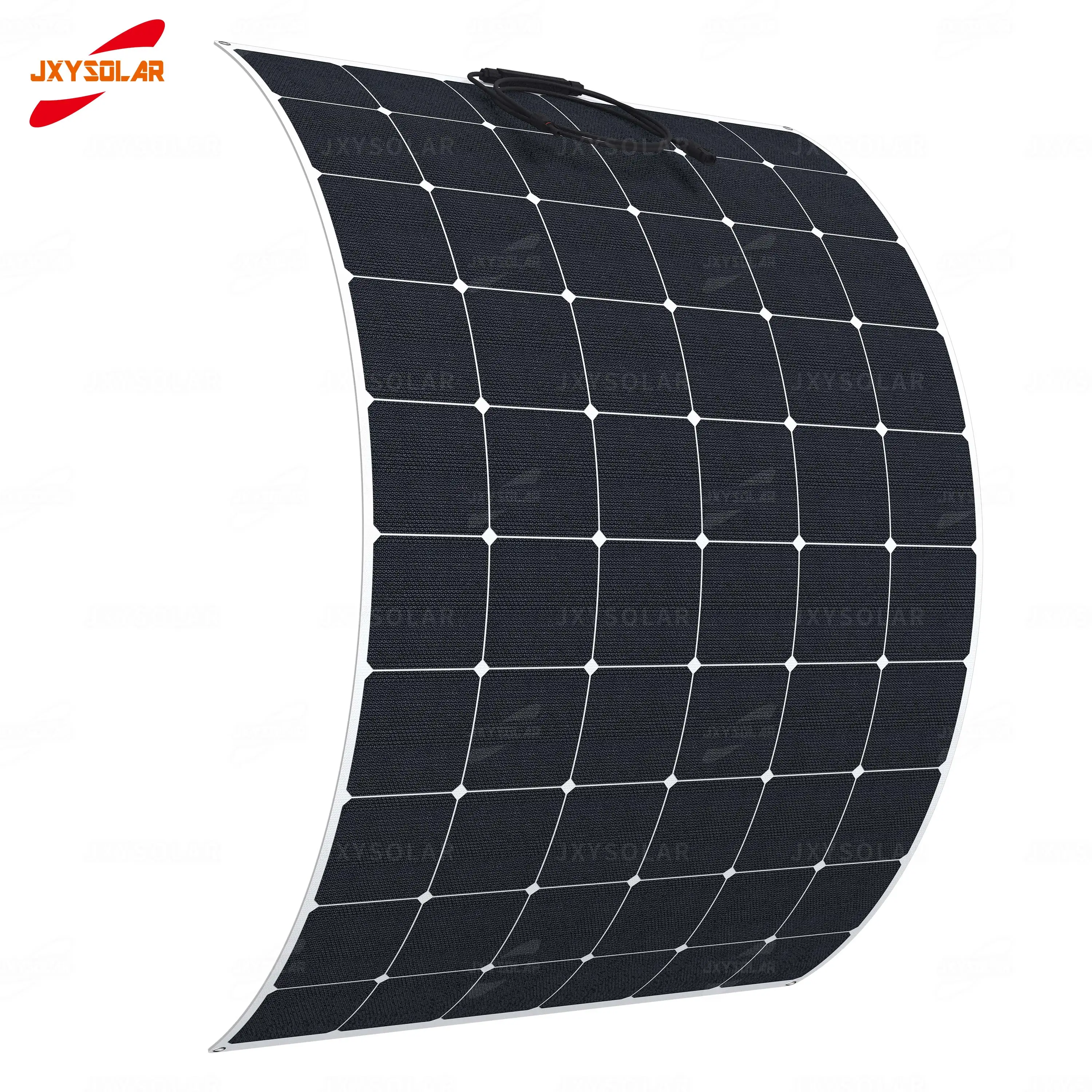 Pannello Solare Flessibile Marino A Film Sottile Adesivo Sunpower Etfe 200W 34.2V