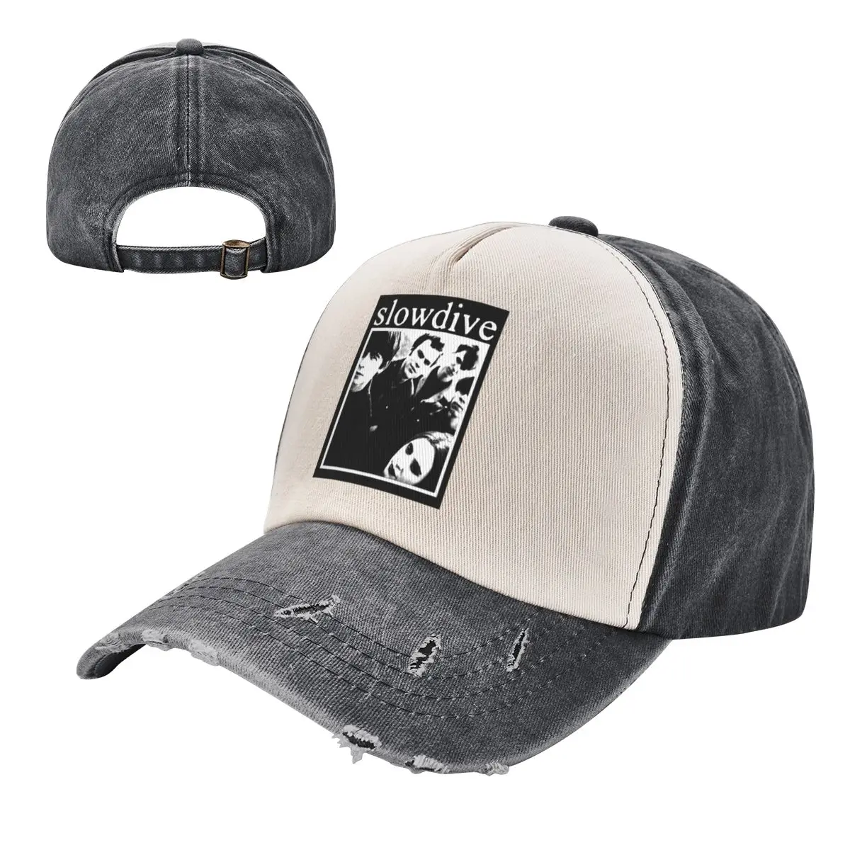 

Unisex Fashion Slowdive Rock Washed Baseball Caps