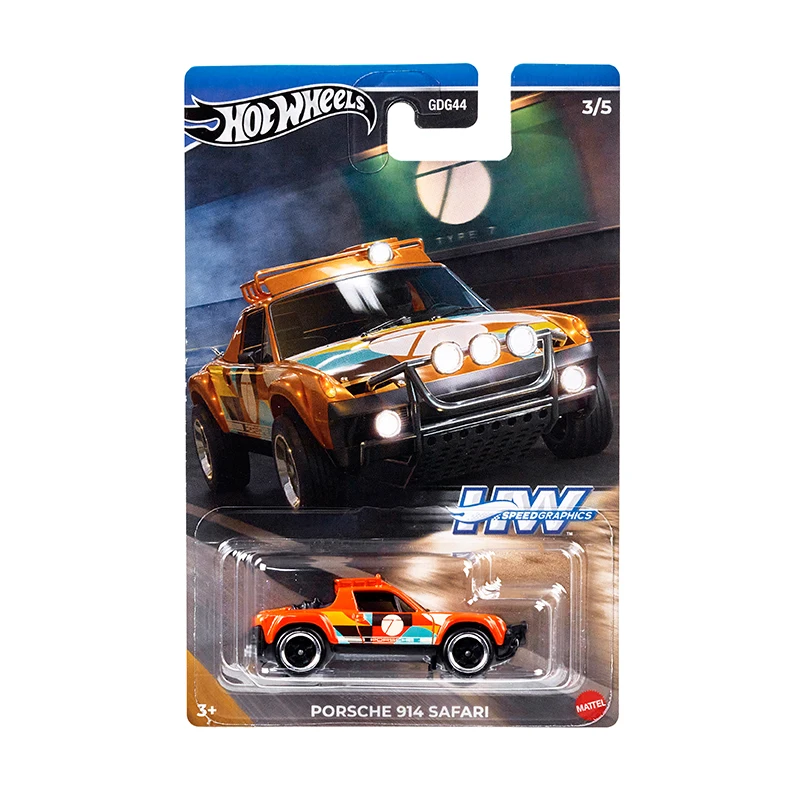 Mattel Hot Wheels Car Themed Automotive 2024 Mix 5 Speed Graphics GDG44-J 1/64 Diecast Vehicle Model Cars Toys Boys Gift 5