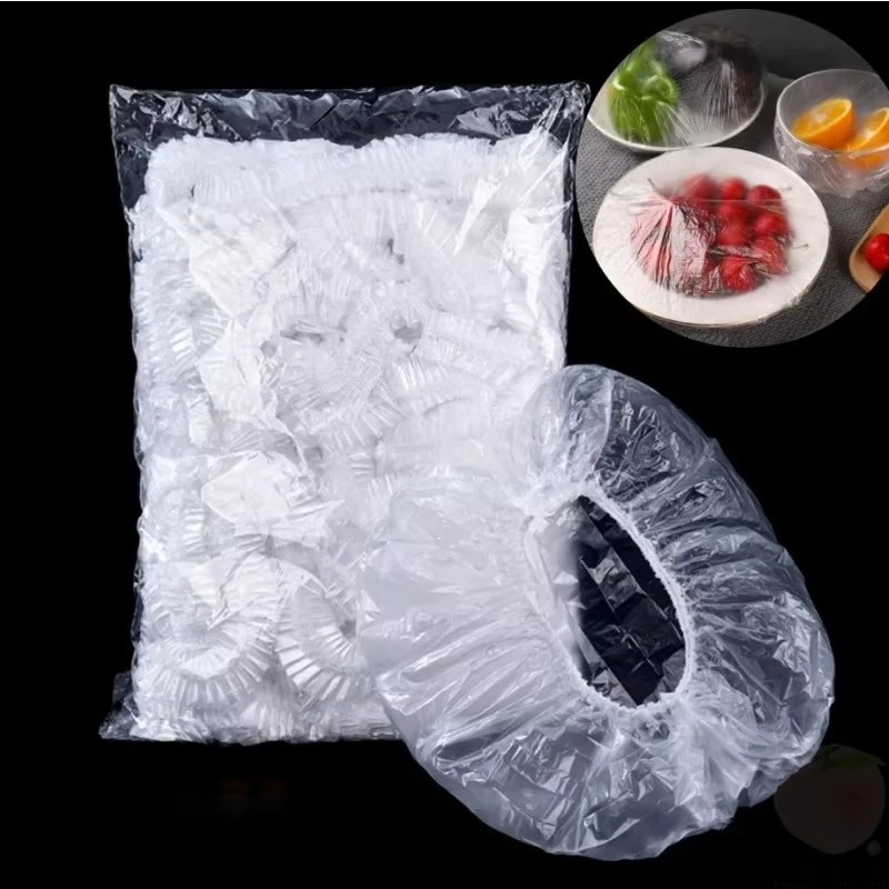 50-800pcs Reusable Disposable Food Cover Plastic Wrap Durable Elastic Food Lids for Bowls Covers For Kitchen Food Saver Bag 1
