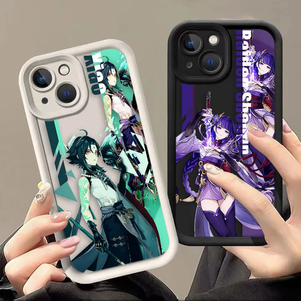Genshin Impact Miko Xiao Artistry Phone Case