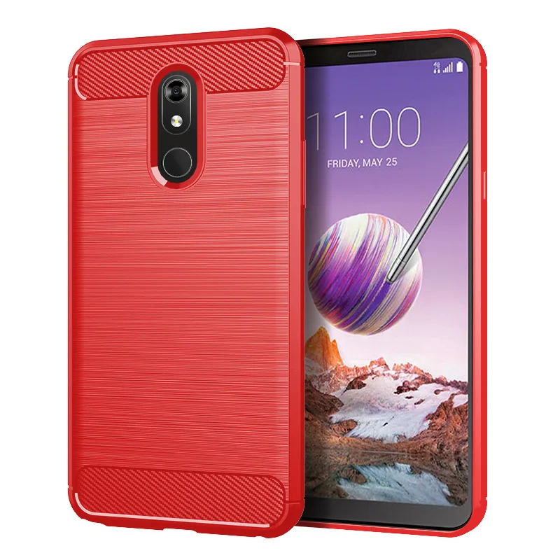 Soft TPU Matte Shockproof Carbon Fiber Phone Cover - Silicone Case Coque s