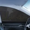 2/4PCS Car Window Sunshade Curtains Repellent Mosquito Mesh Net Car Anti-Mosquito Side Window Shades Screen UV Sun Visor Cover 3