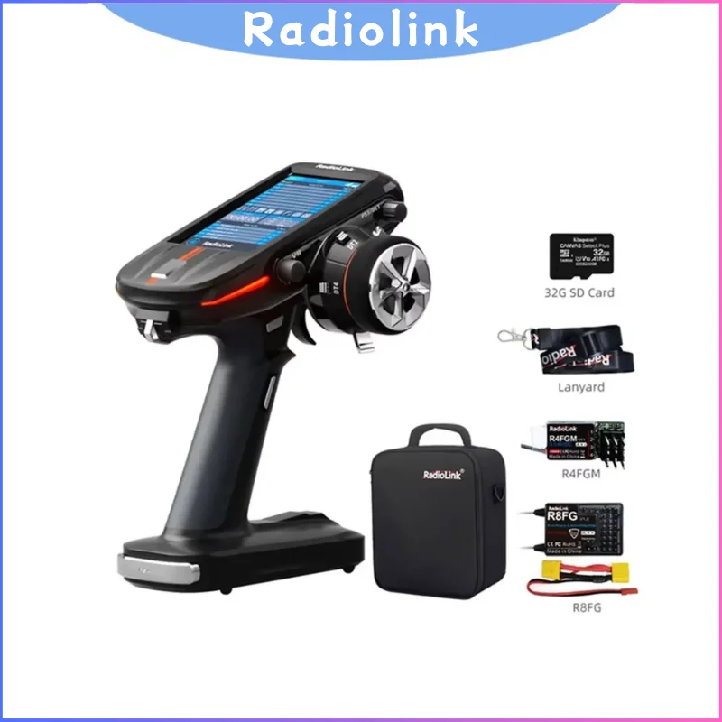 Radiolink RC8X 2.4GHz 8 Channel Transmitter with 4.3 Inch LCD Touch ...