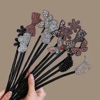 Coréen papillon cheveux chignon fabricant femmes bricolage cheveux Braider outil épingles à cheveux torsion pinces à cheveux filles outils de coiffure accessoires noir 2025 6